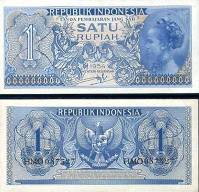 *1 Rupia Indonézia 1954, P72 UNC - Kliknutím na obrázok zatvorte -